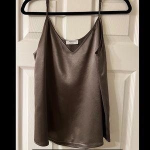 Aritzia Babaton Everly Camisole Olive Green Size M